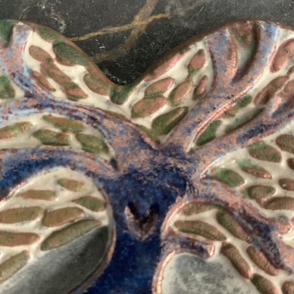 J Diller Raku Art Pottery Heart &
Tree Of Life - Picture 17 of 17